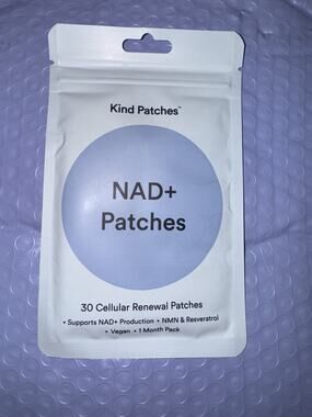 Kind Patches NAD+ Anti-Aging Patches 30ct Cellular Renewal & Energy Support